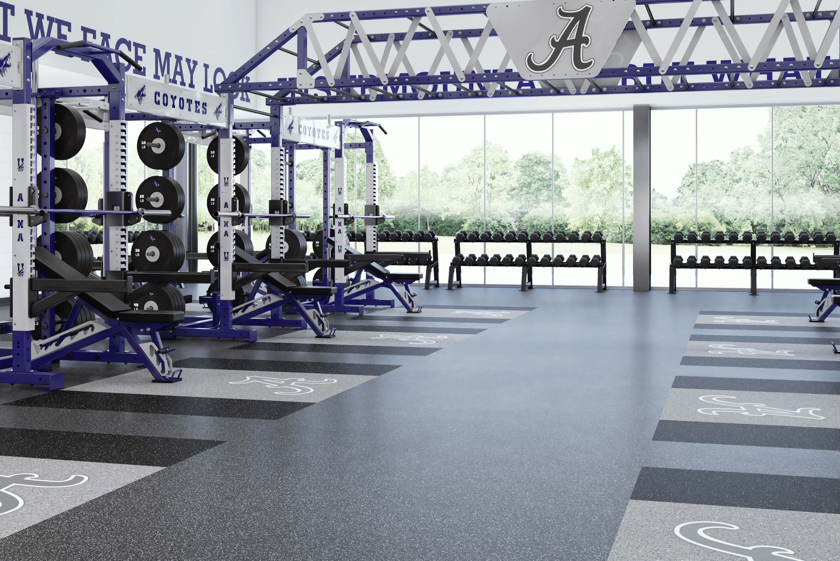 Fitness Facility 3D Design - World Engineering Corp.